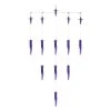 H2o Pro B2 Squid Titanium Spreader Bar 9in Purple