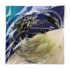 H2o Pro 5-Hook Electric Deep Dropper Rig 14/0 With Shark Clip On Spool