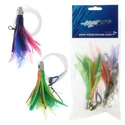 H2o Pro Twin Jet Tuna Lure Rigged -Gopro Shop 106895 1 pc