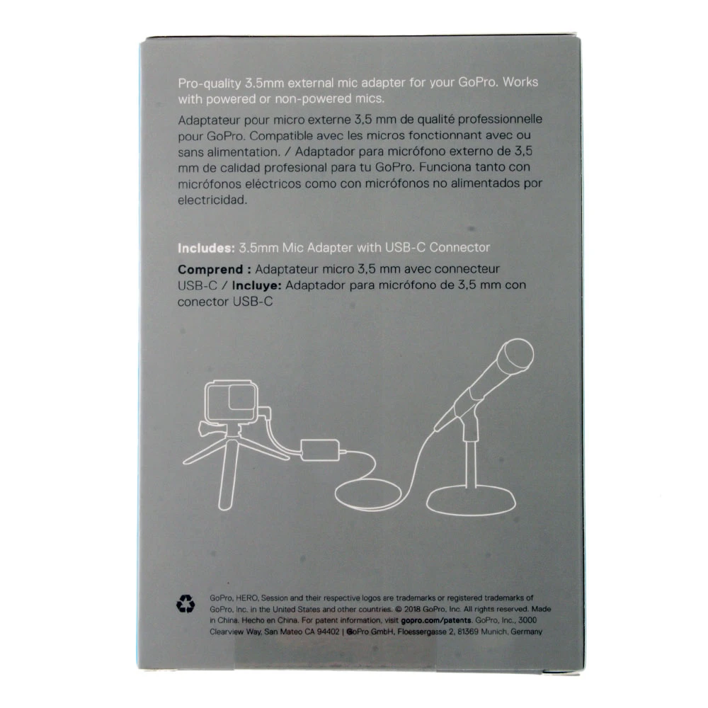 GoPro Pro 3.5mm Mic Adapter 4 GoPro Pro 3.5mm Mic Adapter - Image 2