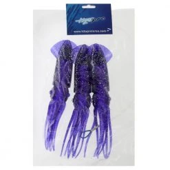 H2o Pro 9in Triple Rigged B2 Squid Dredge Teaser Purple