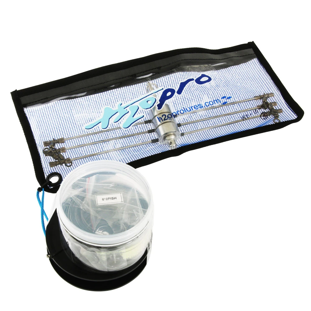 H2o Pro 6-Drop Collapsible Dredge Kit With Towline 12in 3 H2o Pro 6-Drop Collapsible Dredge Kit With Towline 12in