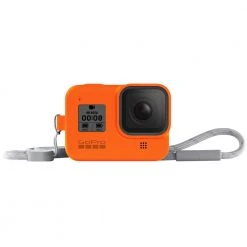 GoPro HERO8 Black Sleeve With Lanyard Hyper Orange